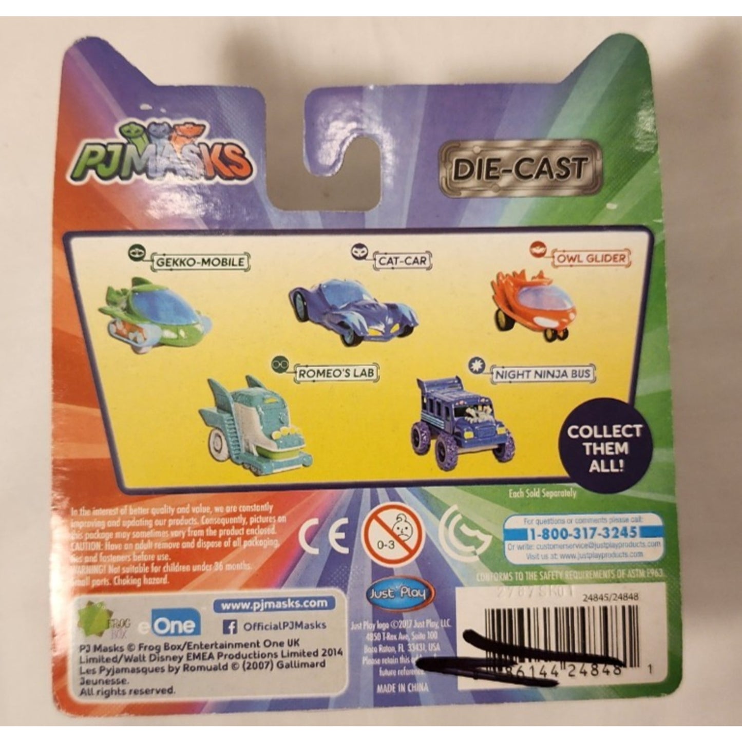 Just Play - PJ Masks - Gekko-Mobile - Die cast