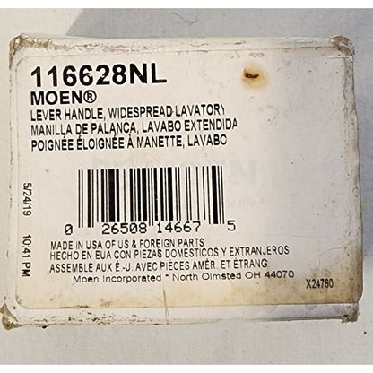 Moen 116628NL - Lever handle - Widespread Lavatory