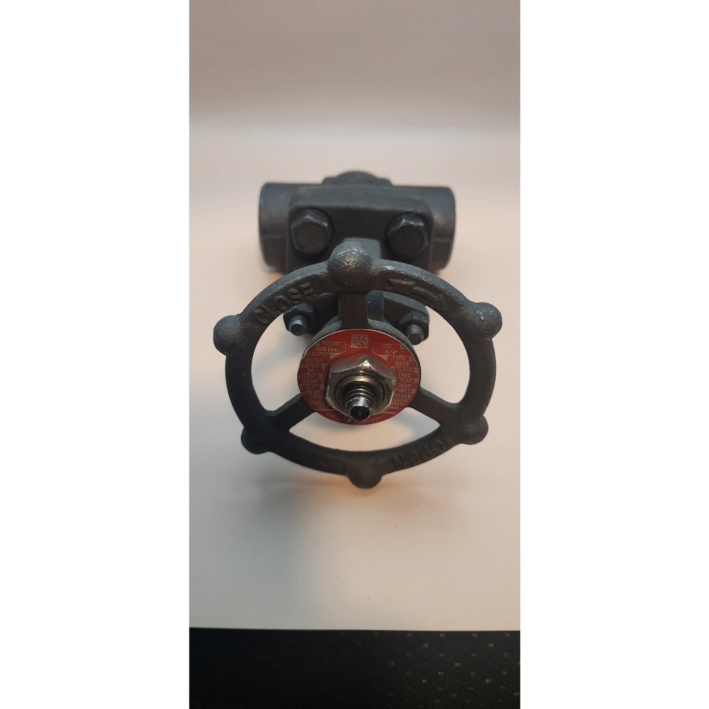LVF - 3/4" GATE VALVE - CLASS 1500 - Carbon Steel Body - 9BR104 - STEM F6
