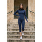 Women’s XL Navy Leggings uiuouipeu High‑Rise Stretch Athletic Pants NWT