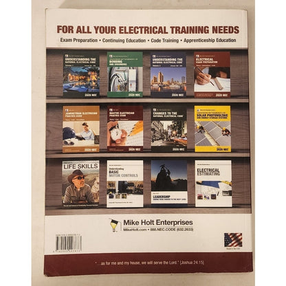 Mike Holt Electrical Exam Preparation 2020 NEC – Illustrated Guide – Used