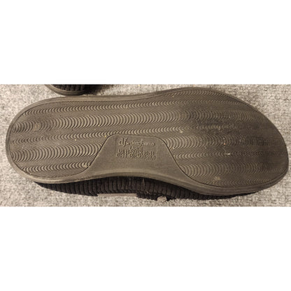Dearfoams Mens House Slippers Slip On Clogs Shoes Size Large 11-12 Black