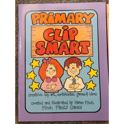 New 3 Book Activity Lot Clip Art Challenge Coluzzle Primary Partners LDS Unused