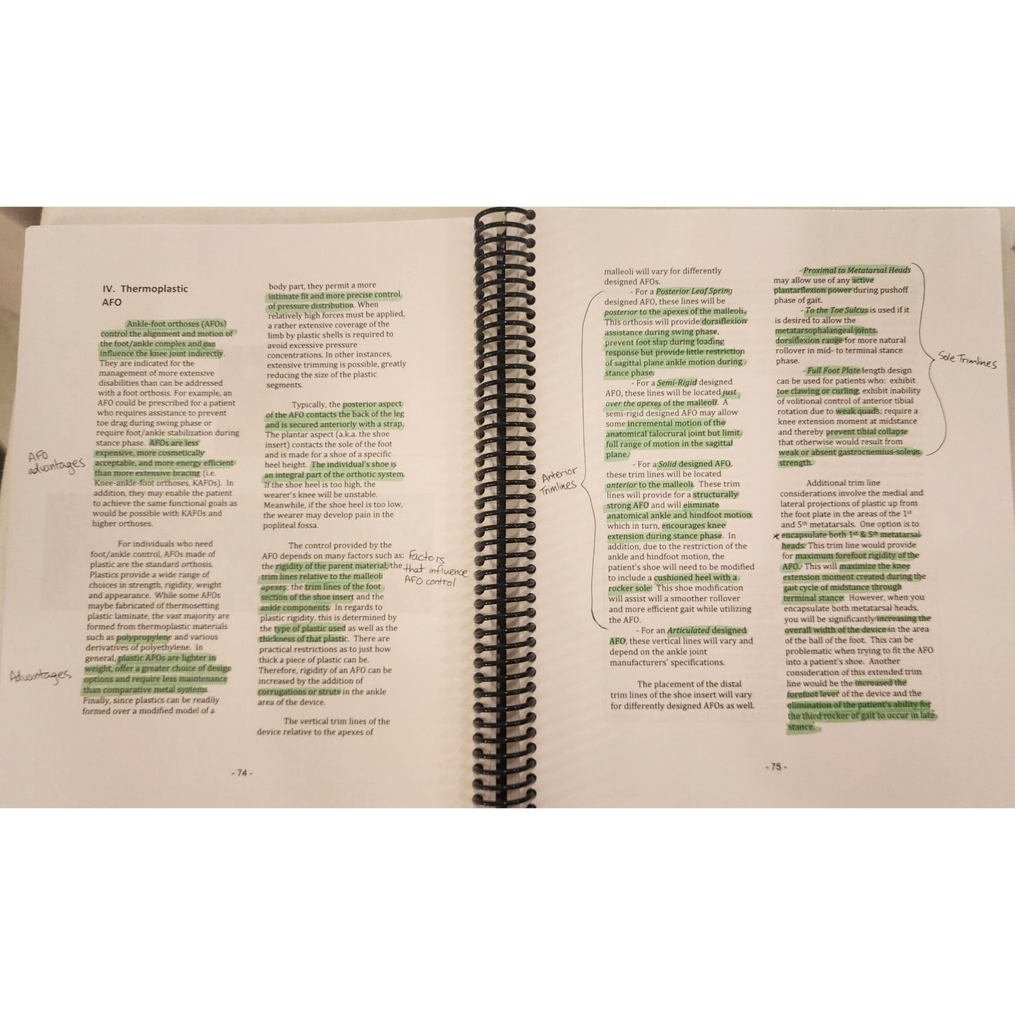 CSUDH Orthotics & Prosthetics (O&P) Program - Volume 3 (2018 Edition)