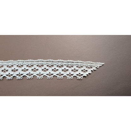 Aqua Ribbon - 3/8" Wide Lace - for Lingerie or Crafts - 50 Yards