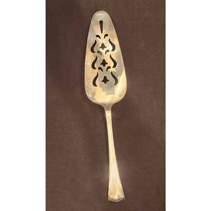 Vintage EPNS Silverplate Cake Pie Server Spatula Pastry Server 10 In Hallmarked
