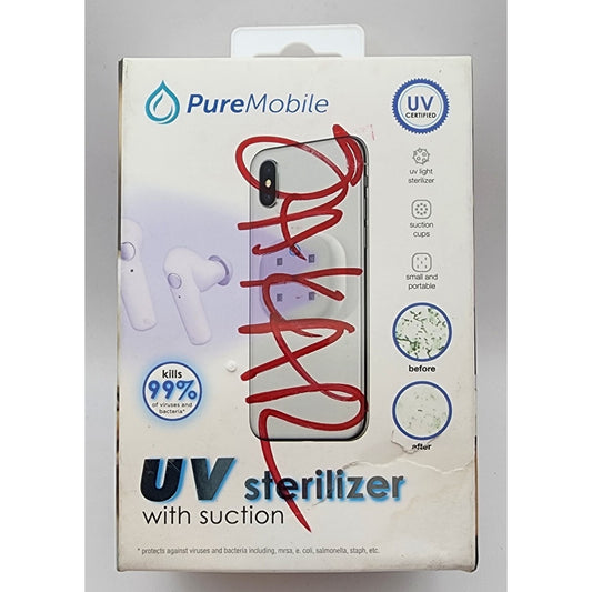 Vivitar UV Sterilizer w/ Suction Cups for Mobile Phones - Sealed Return