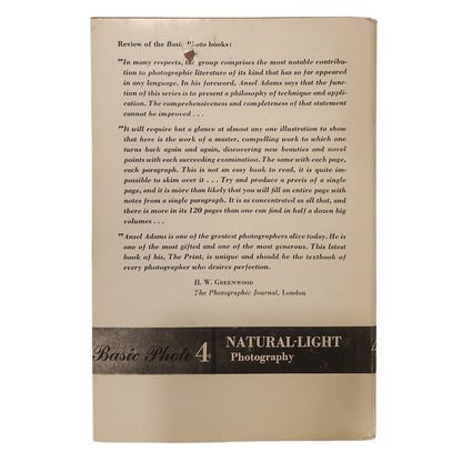 Ansel Adams – Natural‑Light Photography (Basic Photo 4) Hardcover