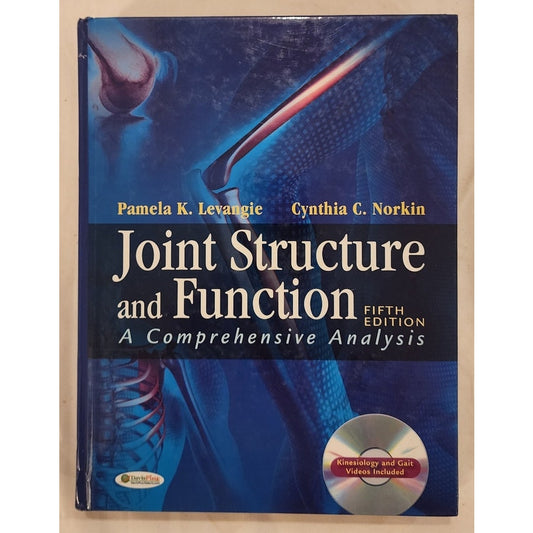 Joint Structure and Function 5th Edition Levangie Norkin Hardcover w/ Sealed CD