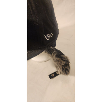 New Era 59FIFTY Atlanta Braves Trapper Fitted Hat Size 8 Fur Ear Flaps