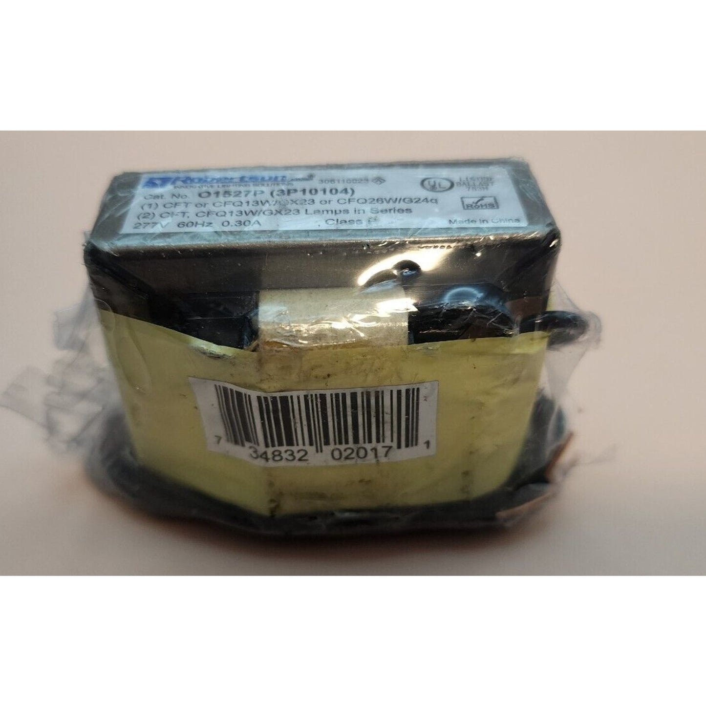 Robertson - Lighting Ballast - # O1527P, 3P10104 - 277V, 60Hz, 0.30A