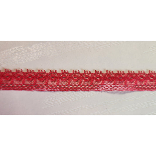 Vintage Wrights Native Textiles 1/2" Red Trimming Ribbon 520 Yd Roll PATT 22250