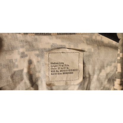 US Army ACU Jacket Medium‑Long UCP Camo – Good Condition