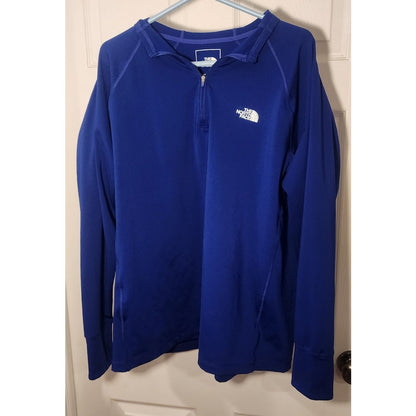 The North Face Mens XXL 1/4 Zip Performance Pullover Jacket Thumb Holes