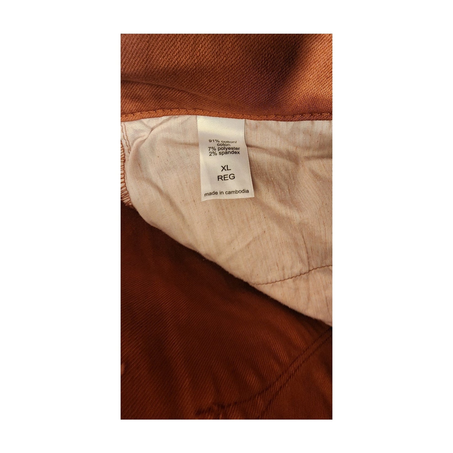 Maurices M Jeans XL Rust High Rise 4-Button Fly Stretch Denim