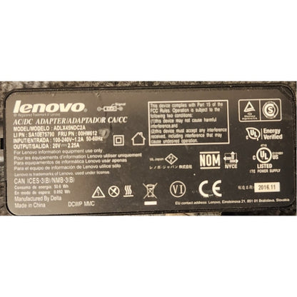 Lenovo 45W AC Adapter Power Supply Charger ADLX45NDC2A Slim Tip Genuine New