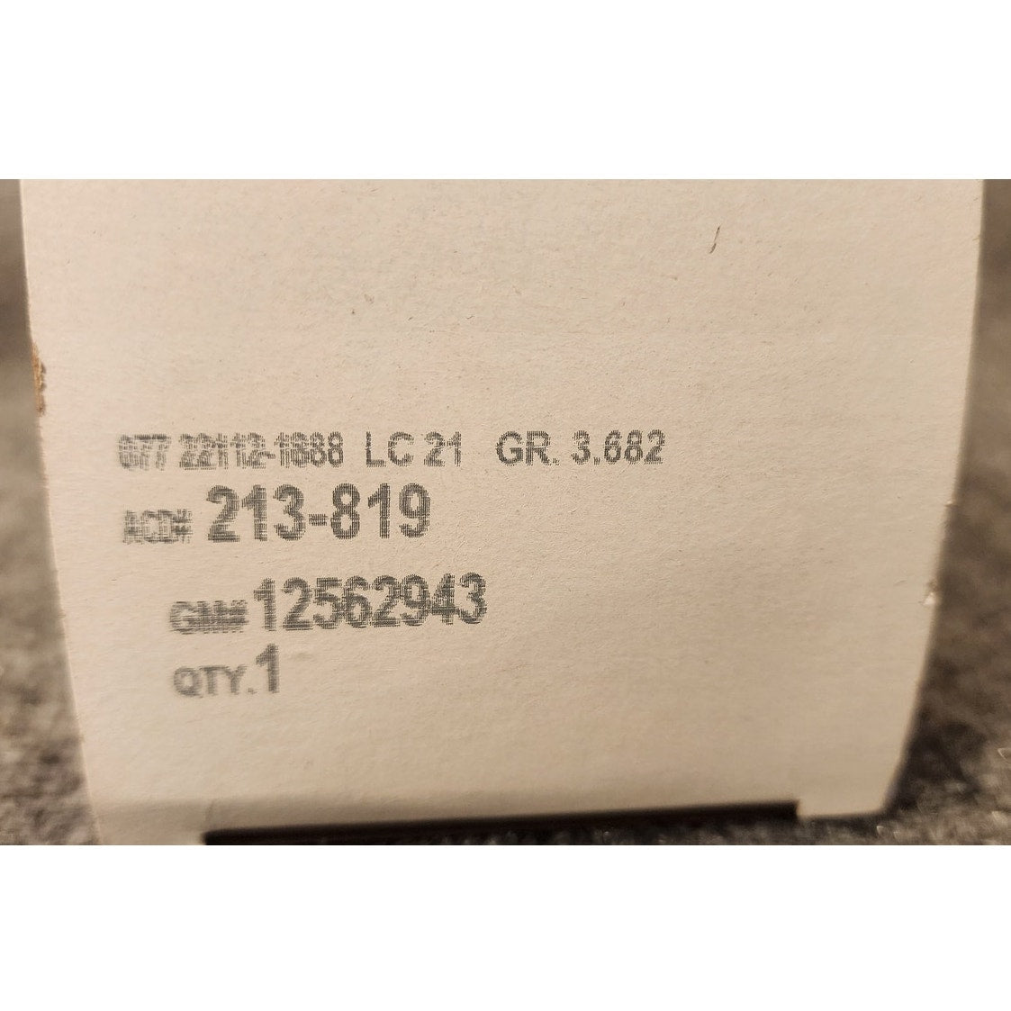 New OEM GM ACDelco Oxygen O2 Sensor 12562943 213-819 Silverado Tahoe Yukon