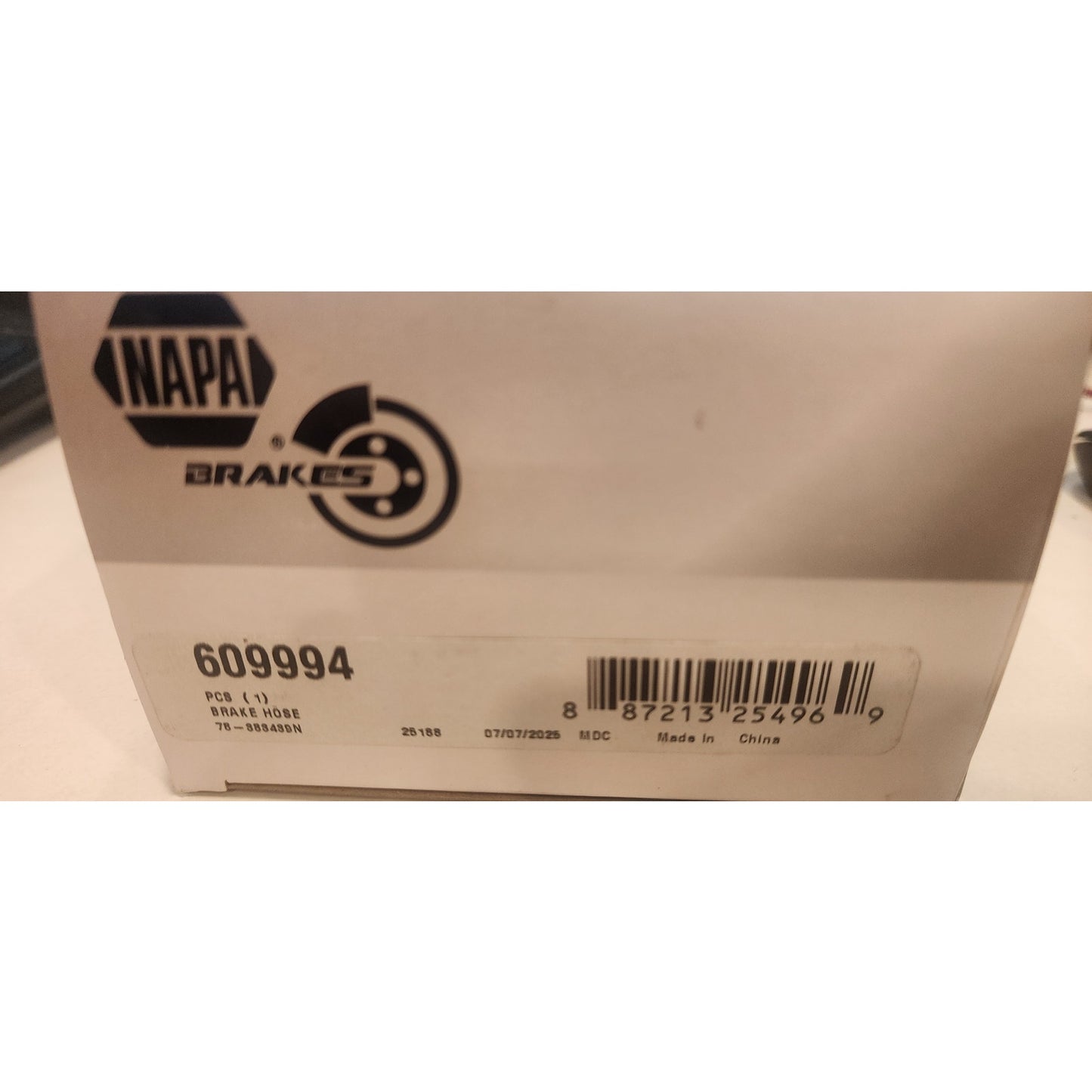 Ultra Premium Brake Hose - 609994 -16.9 In - Napa - New in Box