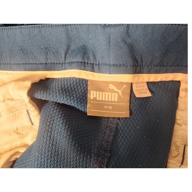 Puma Golf Mens Size 40 Flat Front Shorts Tech Performance Lightweight - 568251