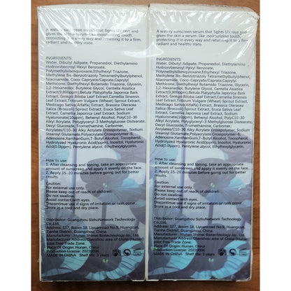 Lakerain Water‑Fit Sun Serum SPF50+ PA++++ 50ml – 2 Pack NEW