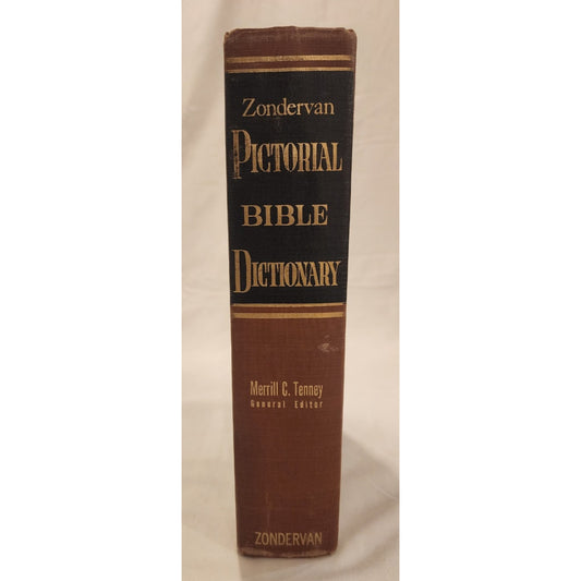 Zondervan - Pictorial Bible Dictionary - 1965 - Hardcover - Vintage