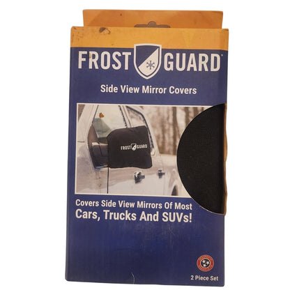 Frost Guard Side View Mirror Covers – 2 Piece Set – Fits Most Cars & Trucks