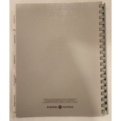 GE Radiation Therapy Treatment Planning Manual – No Writing – Good