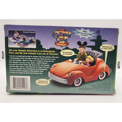 Chevron Autopia Cars- Suzy- Orange- Original Package -Packaging Damage