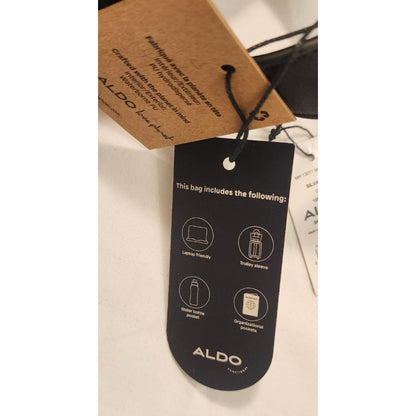 Aldo - SILVANOX - Black backpack -Work and Travel & Laptop Friendly -