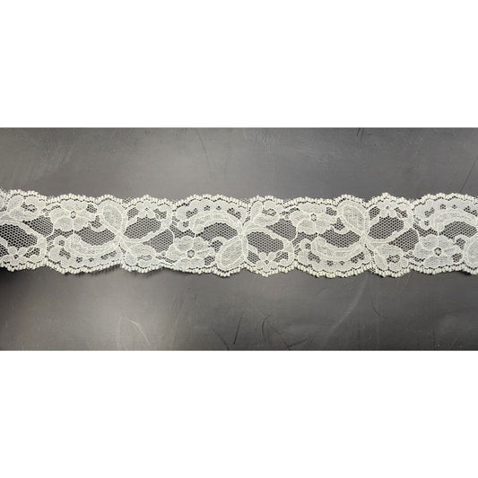 10 Yards - 1-1/8" 1-5/8" Lace Scallop Trim Ribbon