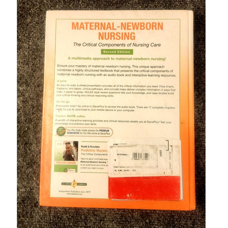 Maternal-Newborn Nursing Critical Components 2nd Ed