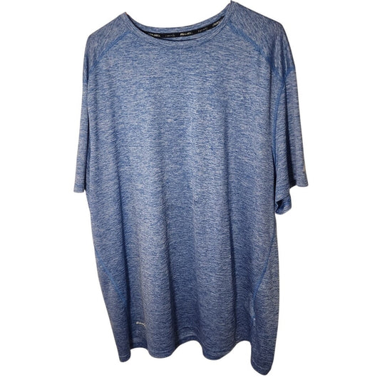 Russell Athletic Mens 3XL Light Blue Dri-Power 360 Short Sleeve Training Shirt