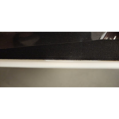 Simplicity- Polyester/Rubber Trim - 1 1/4" X 10yd - Black, 186 0525-031