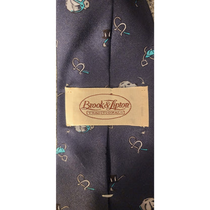 Brook and Lipton Traditionals Mens Silk Necktie Classic Business Tie