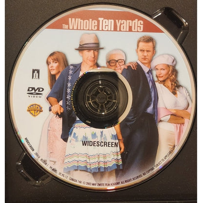The Whole Ten Yards DVD Bruce Willis Matthew Perry Comedy Movie Disc Clean