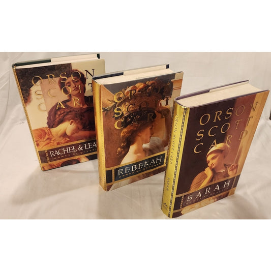 Women of Genesis Orson Scott Card 3 Book Hardcover Set Sarah Rebekah Rachel
