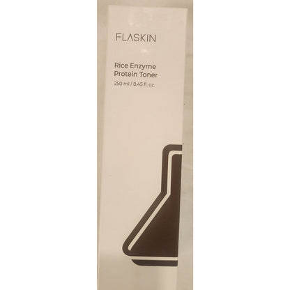 FLASKIN Rice Enzyme Protein Toner – 250ml – NEW Sealed – Exp 08/13/2027