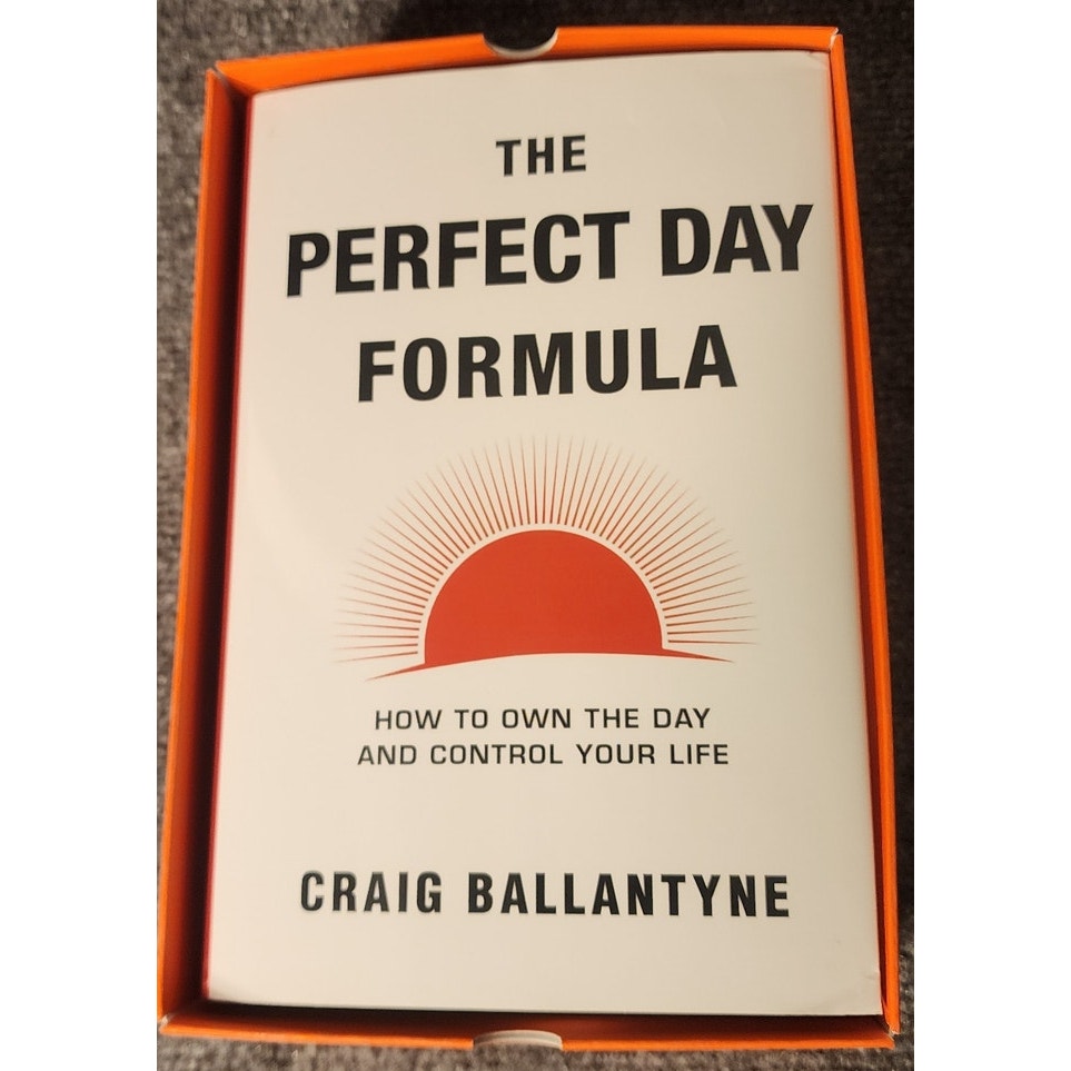 The Perfect Day Formula Craig Ballantyne Full System Kit Like New Complete