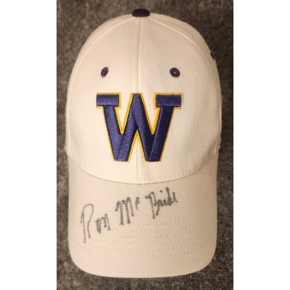 Weber State Wildcats Top Of The World Flex Fit Hat Signed Ron McBride Coach
