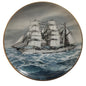 Danbury Mint Great American Sailing Ships Miniature Plate EAGLE Crafted Japan