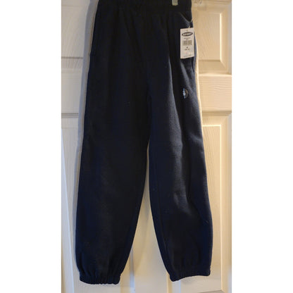 OLD NAVY KIDS Performance Fleece Pants - Blue on Gray - Size M (6-7)