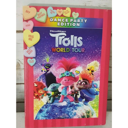Trolls World Tour DVD AND BOOK - Get both together! (New, Free Shipping)