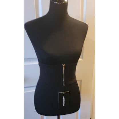 PrettyLittleThing - PLT - Womens Size S/M (UK Size) - Black, Corset Belt