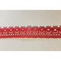 Vintage Wrights Native Textiles 1/2" Red Trimming Ribbon 300+ Yd Roll PATT 22250