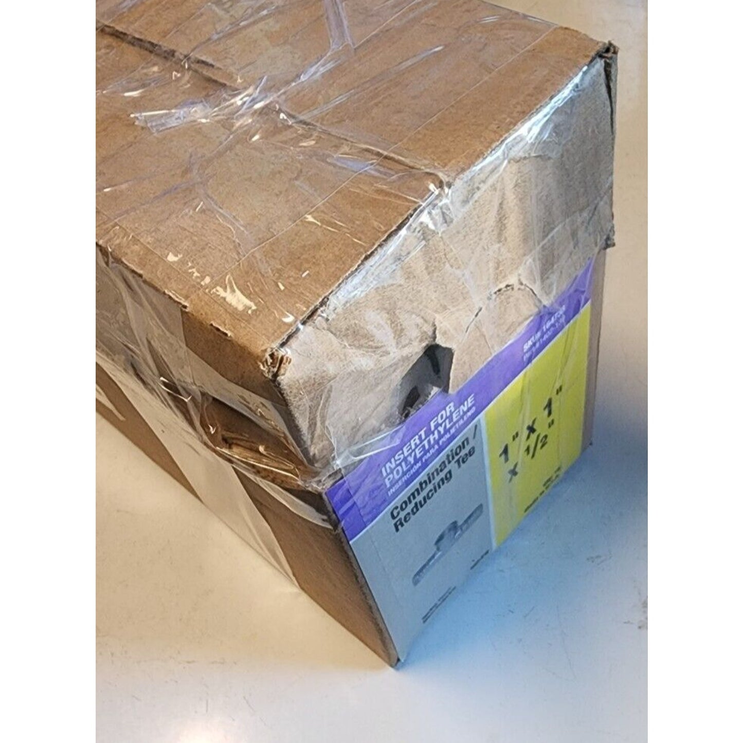 Box of 15, 1" x 1" x 1/2" Combo Reduction Tee - Spring Creek MFG. #1402-130