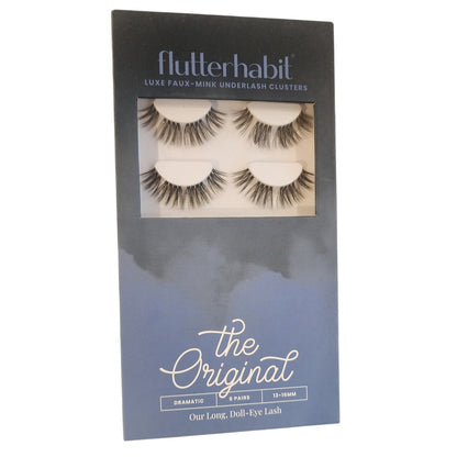 FlutterHabit The Original Faux Mink Eyelashes DIY Lash Extension Set 5 Pairs