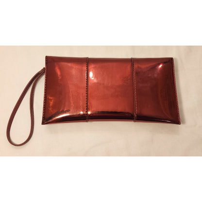 ALDO - Red - Black inside - Wristlet Clutch Purse Bag - Long Handbag Wallet