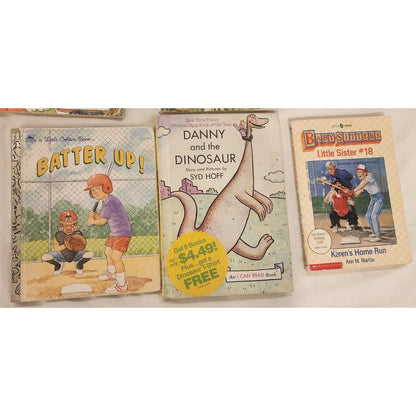 Lot of 9 Vintage Childrens Books Frog and Toad Miss Nelson Danny Dinosaur