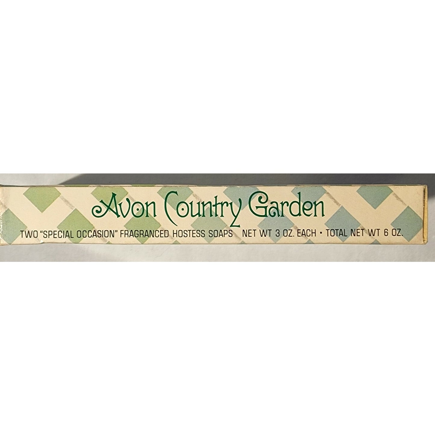 AVON - COUNTRY GARDEN - WILDFLOWERS - HOSTESS SOAPS - 3 oz. each