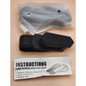 Car Sunglasses Holders - Attach to Visors - 2 pack - BLACK